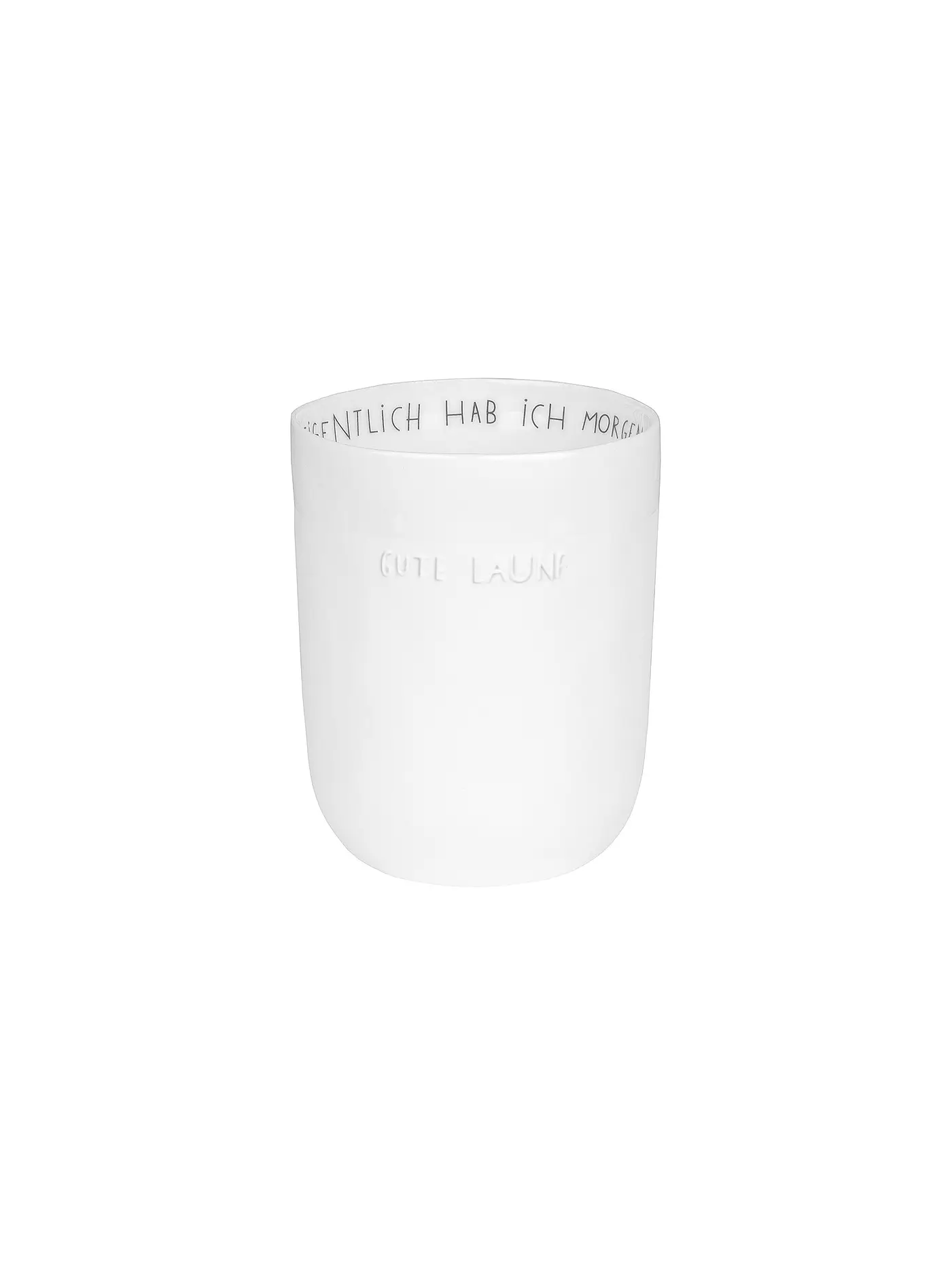 RAEDER | DINING Breakfast Becher gute Laune 400ml | 